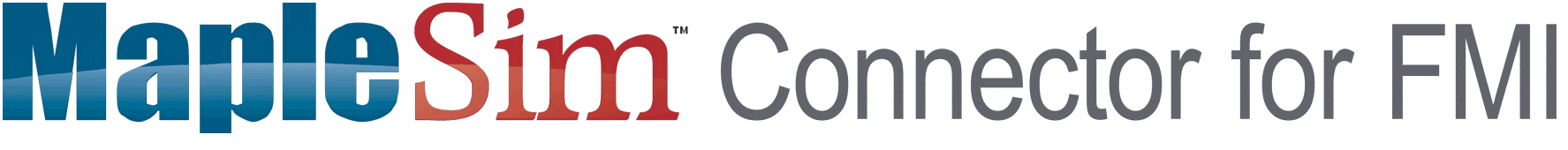 MapleSim FMI Connectivity (Modelica)