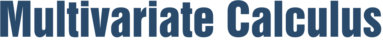 Multivariate Calculus Study Guide Logo