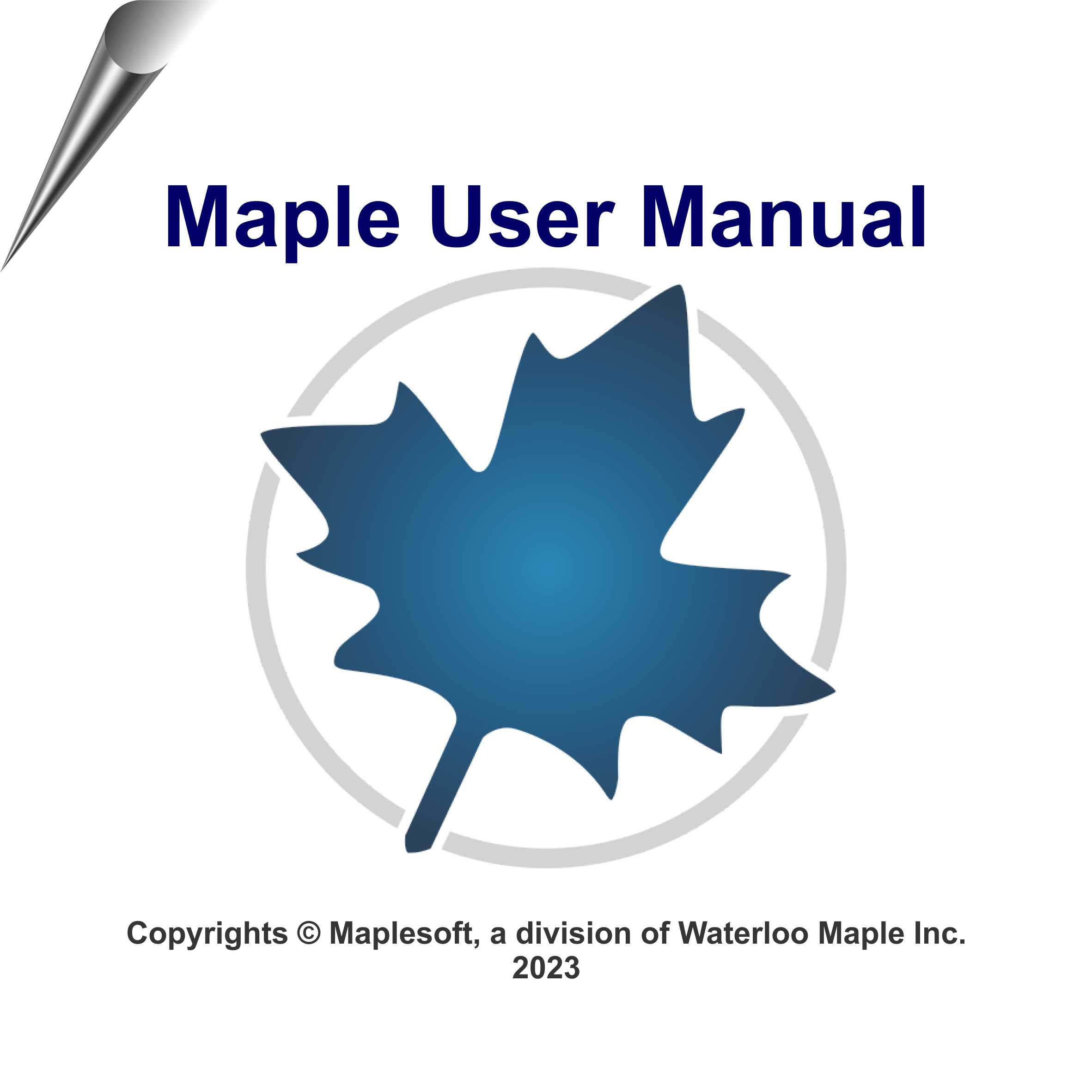 Maple 2023 User Manual